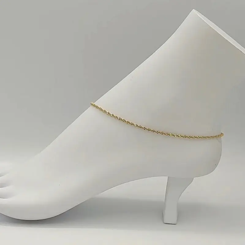 Rodriguezjewelry # 2436 Anklet ( 11 inches )