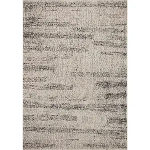 Loloi II Darby DAR-02 Oatmeal Charcoal Transitional Power Loomed Rug