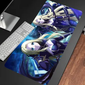 anime The Eminence in Shadow Mouse Pad Tool Mat HD Printing Computer Gamers Locking Edge Non-slip Mause Pads Keyboard PC Desk Pad Anime Mousepad