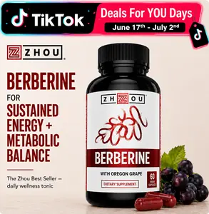 Zhou Berberine with Oregon Grape — Metabolic Health Daily Support