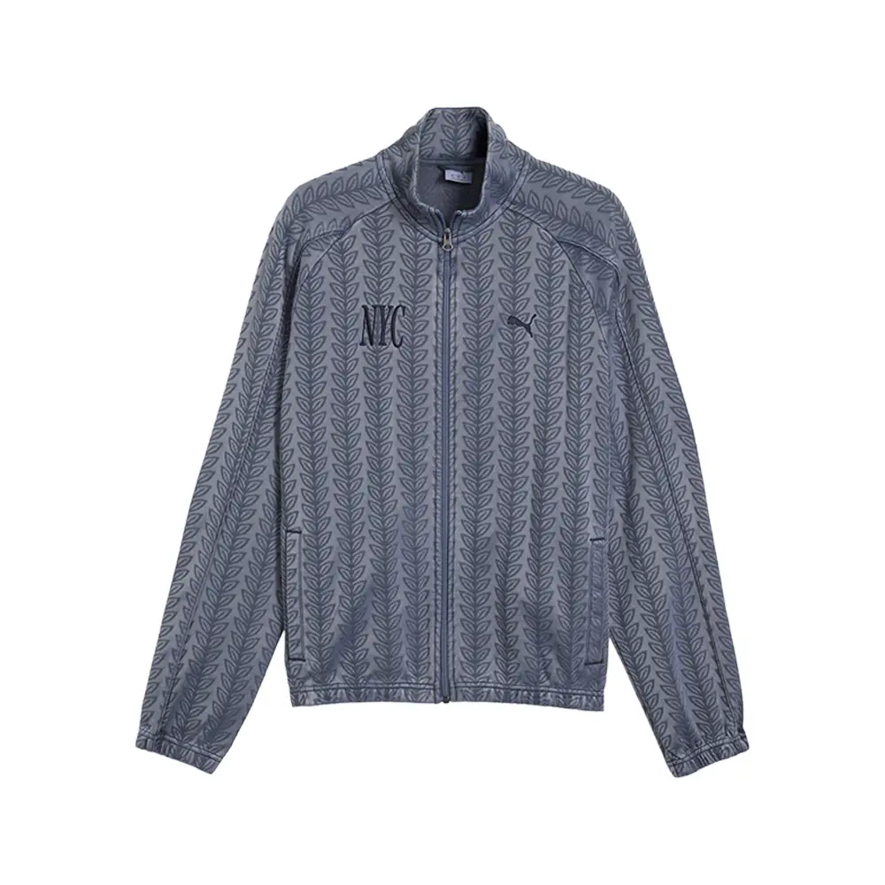 PUMA Mens Nyc T7 Jacquard Relaxed  Athletic Outerwear Casual - Blue
