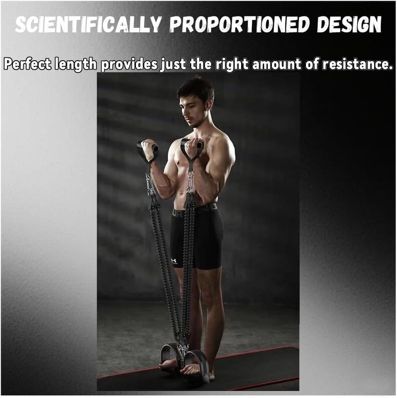 Multifunction Tension Rope Set - Upgraded Sit Up Bar with Adjustable Resistance Bands for Abdomen Waist Leg Hips Chest Back Workouts