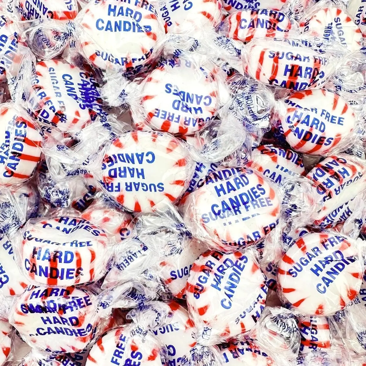 Sugar-Free Starlight Mints | 1-Pound Pack | Peppermint Hard Candy