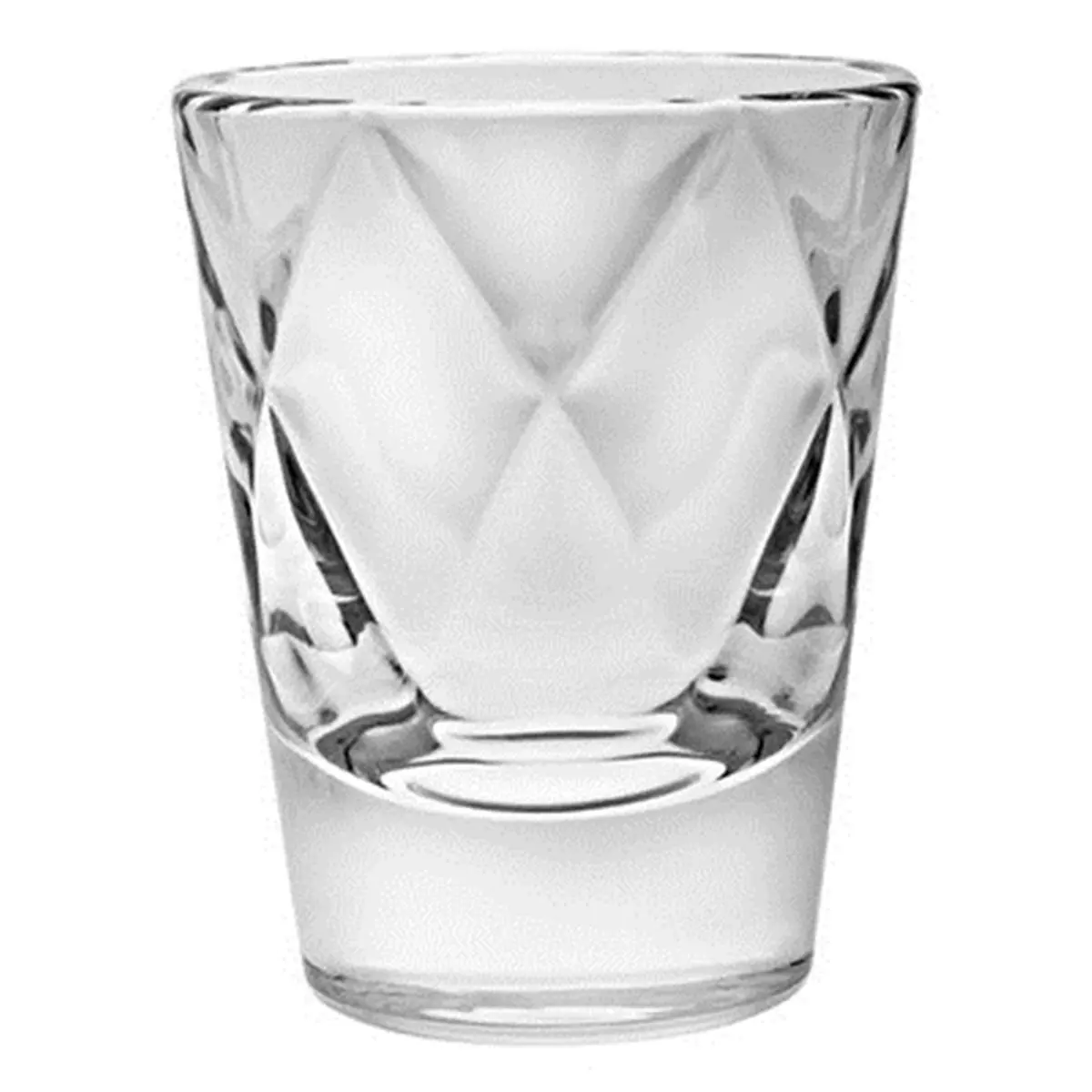 212 MAIN European Crystal Concerto Shot Glass Set - 6 Pieces Crystal Glass, Elegant Kitchenware Drinkware for Special Occasions, Six Pieces