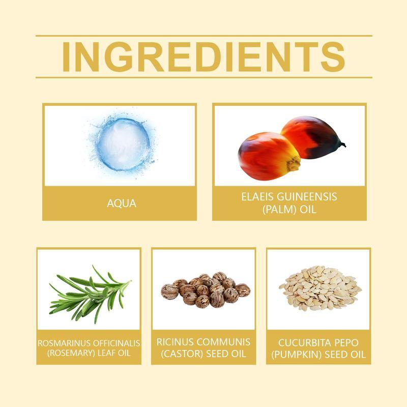 All-in-One Liquid Batana Oil (100ml) -100% Pure and Unrefined Honduran Oil with Rosemary, Castor, & Pumpkin Seed Oil - For Scalp and Hair Health