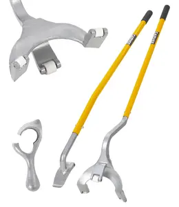 Garvee Tire Mount Demount Tool Kit, Manual Tire Changer w/Bead Keeper, 22.5" to 24.5" Tire Changer, Manual Tire Changing Tools for Car Repairing