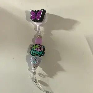 Beaded Badge Reel