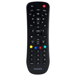 Philips 3-Device Universal Remote, Brushed Black