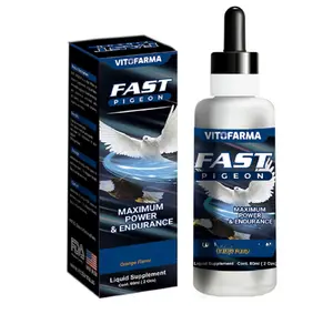 Fast Pigeon Supplement Liquid for Pigeon - Vitamin Minerals for Birds 60 ml Feeding