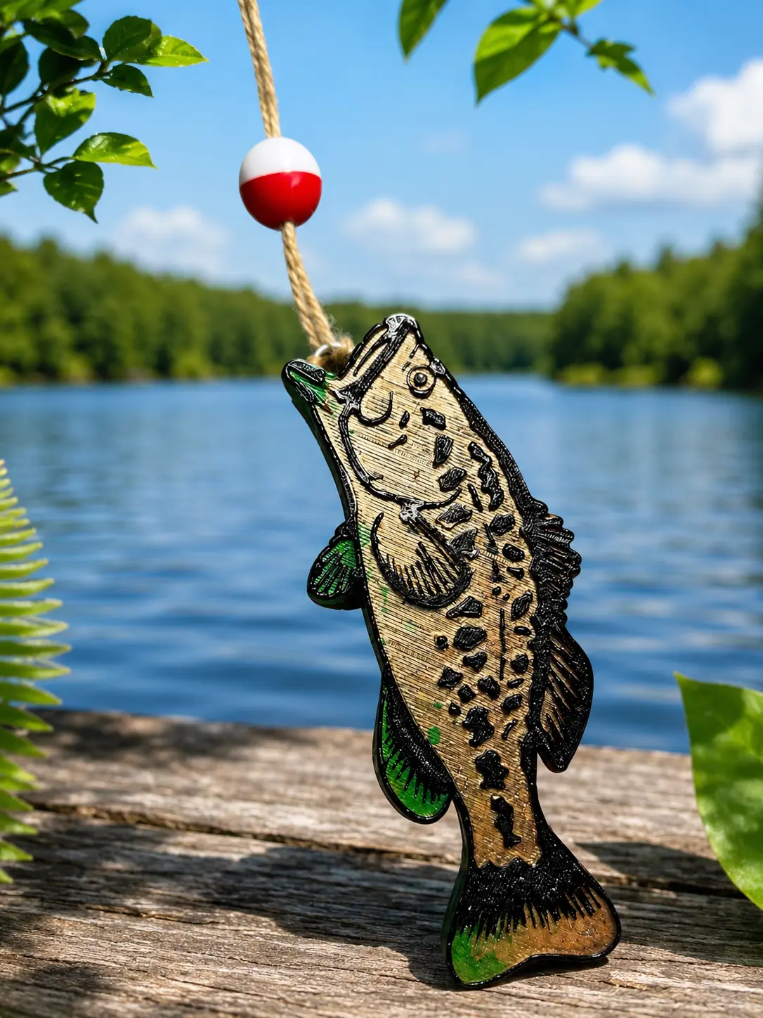 Bass Fish Car Freshie Car Fragrance Car Fragrance Set