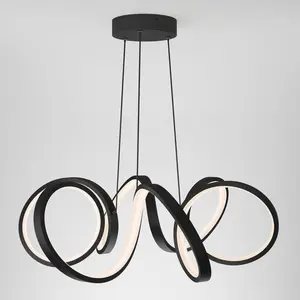 Swirl Ribbon LED pendant light