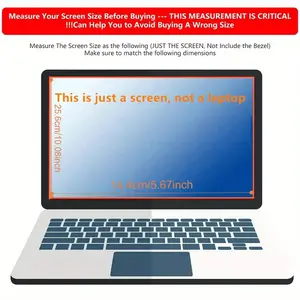 3-Piece 11.6 Inch Anti-Glare Screen Protector 5H Hardness Matte Plastic for HP Dell Sony Samsung Lenovo Acer Razer Gateway Chromebook Laptops Tablets