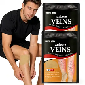 Vein Care Patch for Legs 12PCS/Box, Gentle Skin Care for Calf Discomfort Relief, Improve Heavy Tired Legs, Soothe Vein Issues, Long Lasting Comfort, Easy to Use Daily Health Care Patch for Women & Men