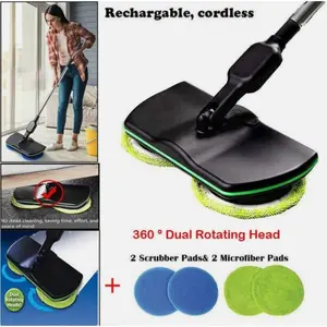Wireless Electric Mop Floor Cleaning Electric Mop Wireless Electric Floor Cleaning Brush Floor Sweeper Polishing Mop Set