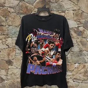 Vintage Manny Pacquiao Boxing T-Shirt, Vintage 90s Bootleg Style T-Shirt, Boxing Shirt, Gift For Women and Men, Unisex Tee