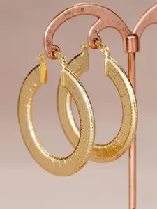 Vintage Hoop Earrings, Fashionable Jewelry for Women, Trendy All-match & Exquisite Jewelry for Birthday Gift, Lightweight Chunky Hoops, Elegant Minimalist Earrings, Trendy Fashionable Accessories, Hoop Shape Earrings