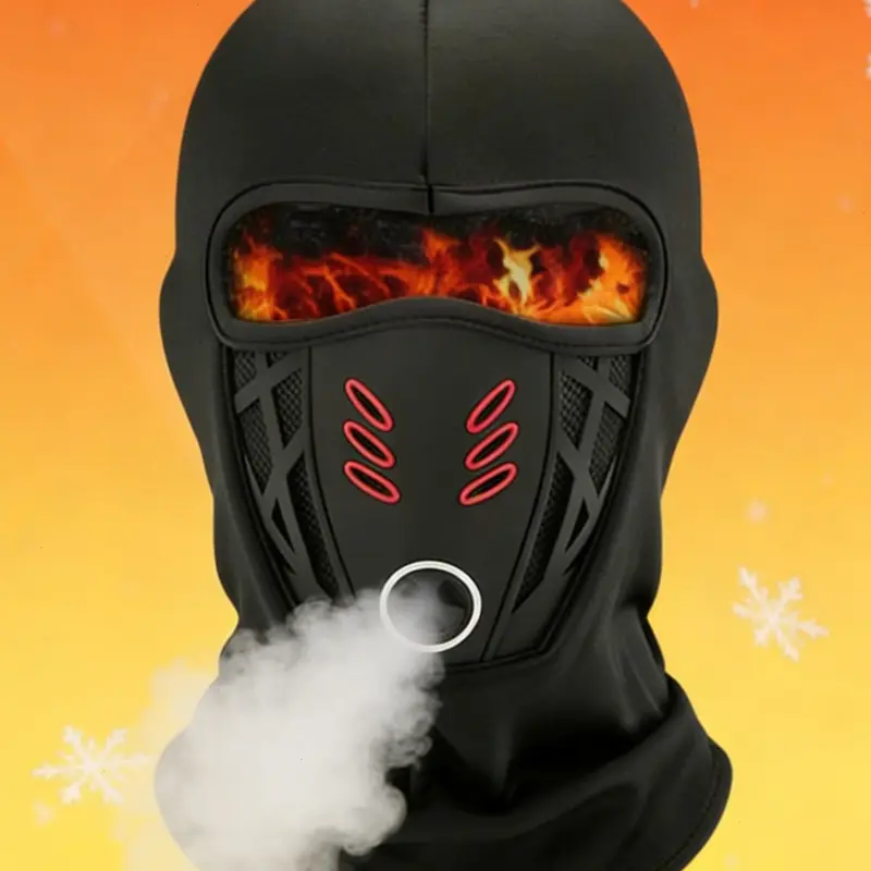 Men's Winter Warm Windproof Full Face Mask Helmet Liner, Ski Balaclava, Balaclava Ski Masks, Motorcycle Riding Gear for Men & Women, Fall & Winter Use, Thermal Ski Mask, Face Cover Balaclava