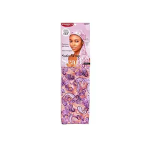 Red by Kiss Satin Wrap Scarf Extra Long 60" HSFP