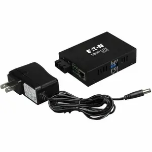 Eaton Tripp Lite Series Gigabit Multimode Fiber to Ethernet Media Converter, 10/100BaseT to 100BaseFX-SC, 2km, 1310nm