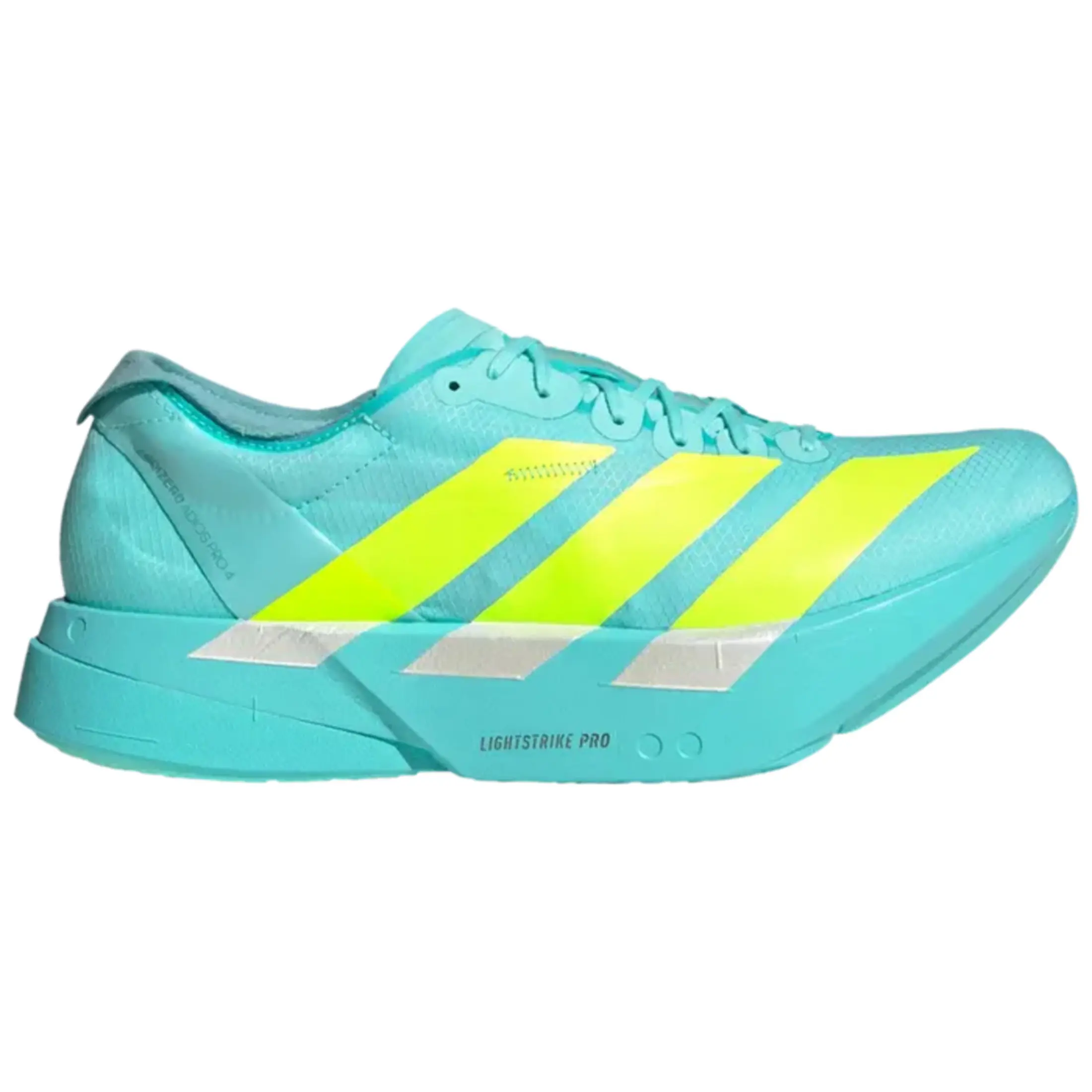 Adidas Adizero Adios Pro 4 Flash Aqua Lucid Lemon Men's Fashion Shoes New