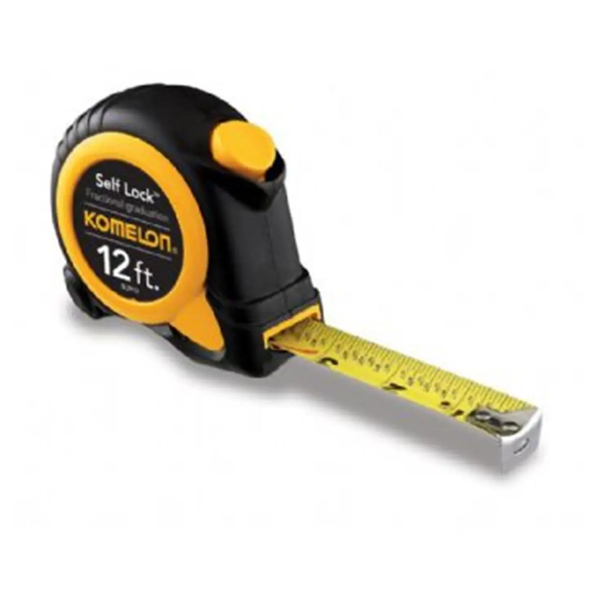 212 MAIN Komelon Usa 416-SL2925 Self-Locking Speed Return Measuring Tape, 25 x 1 in. Fractional Nylon Blade Hand Measuring Tool