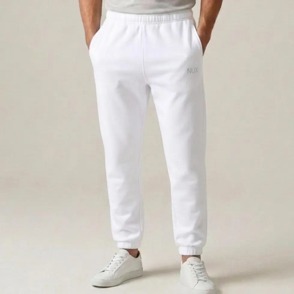 Unisex Sports Sweatpants - Elastic Waist Long Pants, Comfortable Loose-Fit Casual Bottoms for Gym/Running, Outdoor Activity (Sports & Outdoor Clothing)