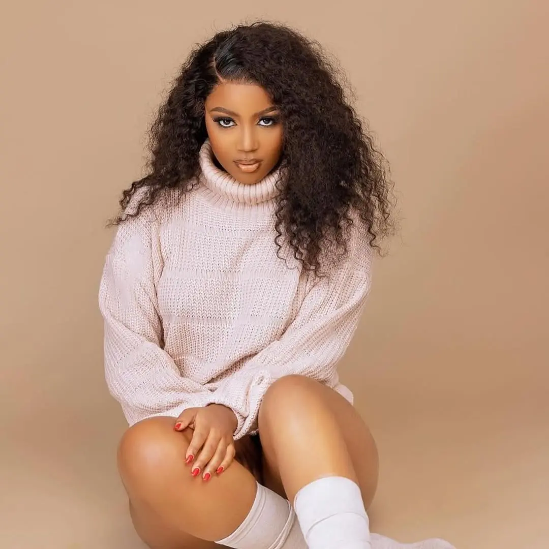 Jerry Curly Glueless Wigs Human Hair Pre Plucked Pre Cut 200% Density Drawstring Wig for Black Women 5x5 HD Lace Closure Wigs Human Hair Wear and Go Nautural Color