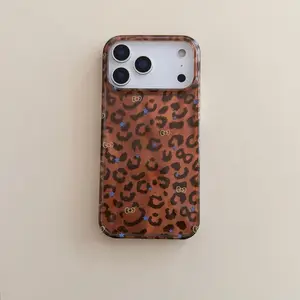 [8 + 1] Sweet and cool Spice Girl Leopard Print HelloKitty is suitable for Apple iPhone17ProMax mobile phone case 16pro new 14 with chain 13 niche 14promax silicone 17pro Internet celebrity 15 all-inclusive