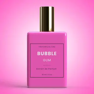 Bubble Gum Extrait De Parfum 1oz 30ML Top Notes:  Orange, Pineapple, Banana  Middle Notes:  Peach, Cherry  Base Notes:  Vanilla