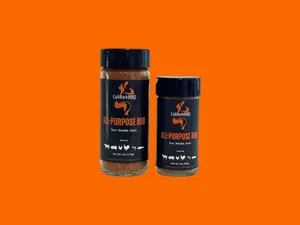 CaliBarkBBQ All-Purpose Rub - Versatile Seasoning Blend for Tri-Tip Brisket & Grilled Veggies - Ideal for Long Cooks & Quick Grilling - US Made - Salt Pepper Garlic Sweetness Subtle Heat