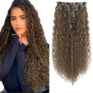 Curly Hair Extension - Soft and Durable Hair Product for Curly Hair, Ideal for Styling and Comfort