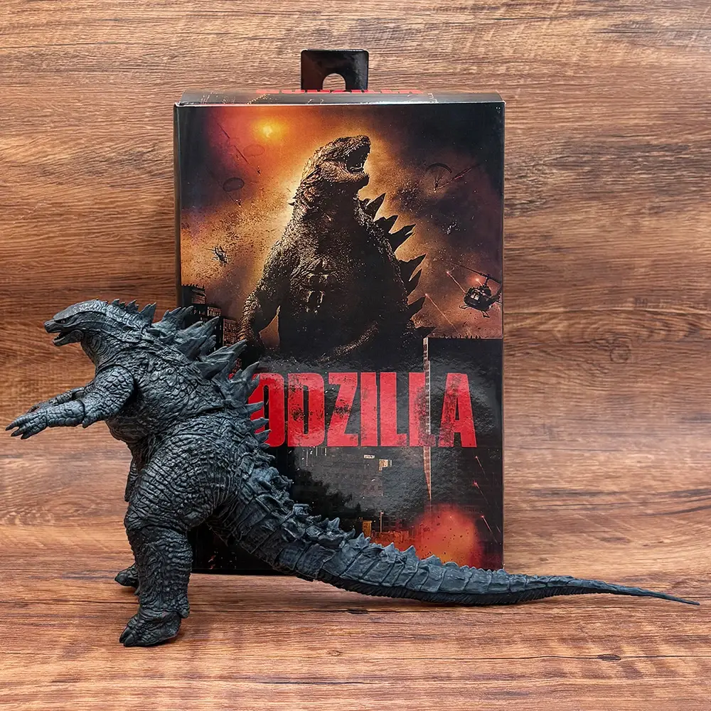 2014 Godzilla Figure King Gift Of The Monsters Toys Godzilla Model Figma Soft Glue Movable Joints Action Figures Kids Toys