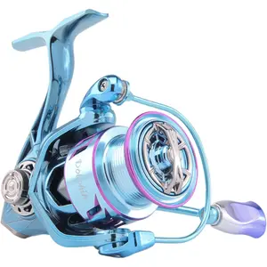 Dolphin Advance Edition Spinning Reel,5.2:1Gear Ratio,22LBS,5+1BB,Backlash Free Bearing,Sealed Drag System,Saltwater,Freshwater Fishing Reels