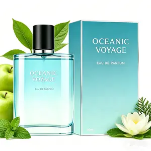 Oceanic Voyage Eau De Parfum 90ml (3.04oz) | Green apple, Lotus, Cypress, amber, oakmoss | Long Lasting Luxury Fragrance for Men | Premium Gift perfume
