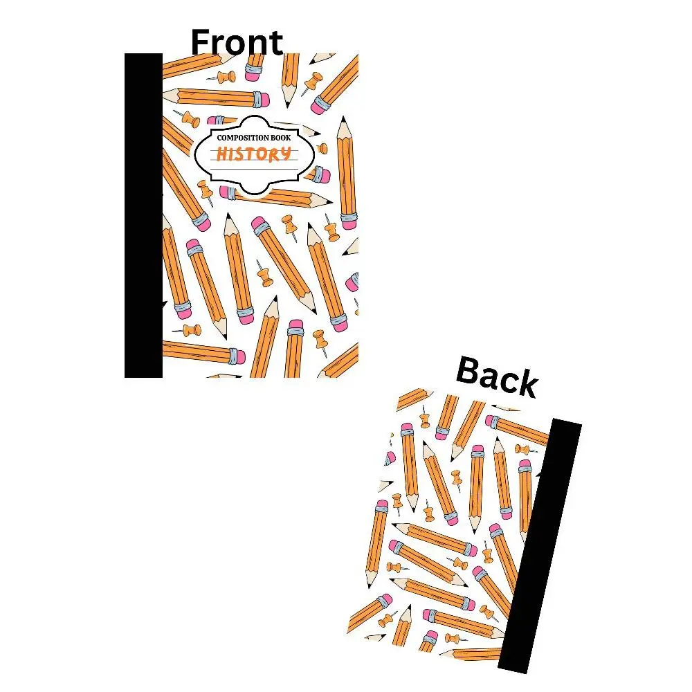 Customized Composition Book for back to school