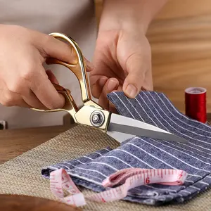 Stainless Steel Cutting Scissors, Professional Scissors, Multipurpose Cutting Tool for Clothing, Sewing, Craft, Office, Home