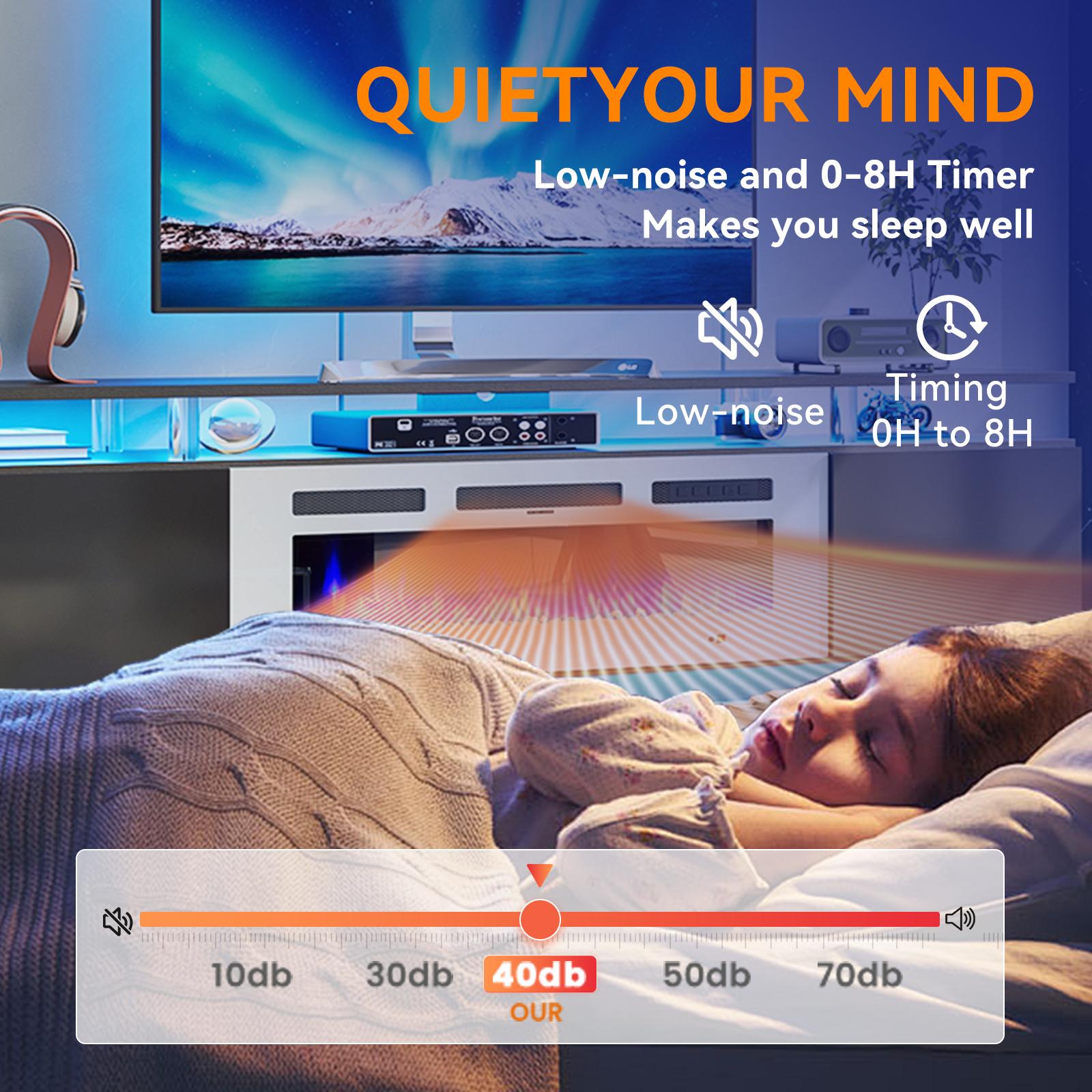 Aoxun 70" Fireplace TV Stand Modern Entertainment Center for TVs Up to 80" with Storage Cabinets Media Console for Living Room Black TV Stand and White Fireplace Aoxun 70" Fireplace TV Stand Modern Entertainment Center for TVs Up to 80" with Storage Cabinets Media Console for Living Room Black TV Stand and White Fireplace