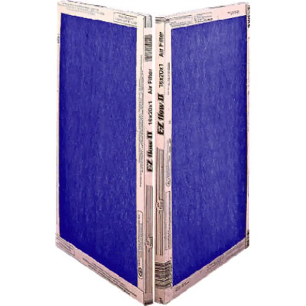 Flanders 10055.011025 EZ Flow II Spun Fiberglass Disposable Furnace Filter (Pack of 12) - 24.88x9.88 in Flat Panel, 30 day filter, MERV 4 Rating, Dust/Lint Protection, No Metal Media Retainers