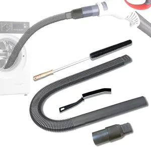 Dryer Vent Cleaner Kit for Shark NV350, NV351, NV352, NV353,NV360,NV500, NV501 Vacuum Attachment with Dryer Lint Brush and Hard Bristle Crevice Brush for Dryer Vent Replacement Parts