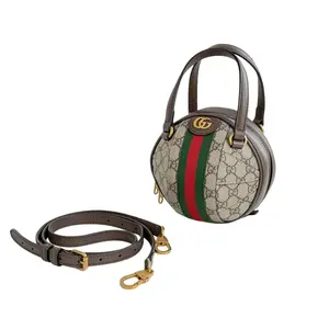 Pre-owned GUCCI GG Canvas Crossbody Bags Gucci Ophidia Mini GG Sphere Top Handle Bag