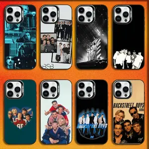 B-Backstreet B-Boys Cool Phone Case For iPhone17, 16,15,14,13,12,11,Mini,Pro,E,SE4,MAX Black Candy Matte Fashion Cover