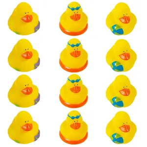 Beach Rubber Ducks - 12 Pc. Beach Rubber Ducks - 12 Pc.
