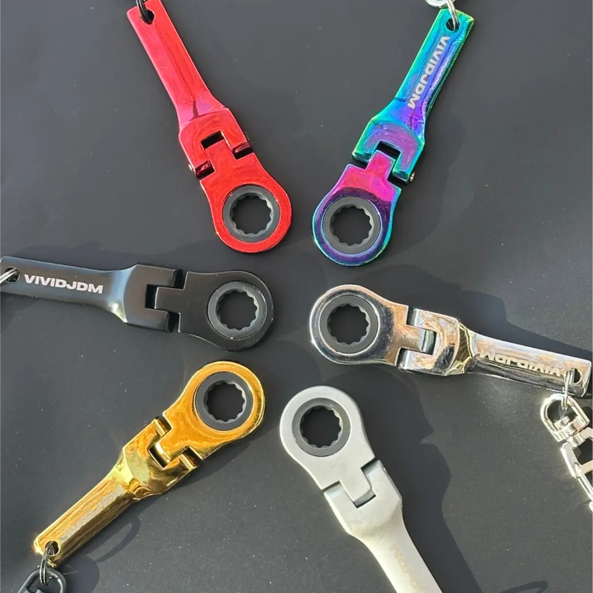 JDM 10mm Ratchet Keychain Tool JDM 10mm Ratchet Keychain Tool