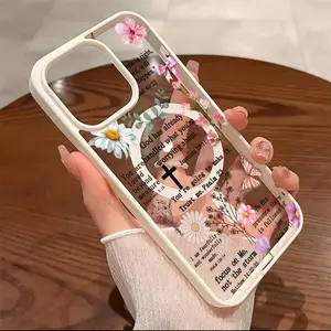 Premium Magnetic Phone Cases for iPhone11/12/13/14/15/16//17/E/Air/promax/Plus Bible Verses Collage y2k cased MagSafe Ready, Anti-Fall, Springtok and Ultra-Thin Design |   Perfect for Everyday Use Protector Screen Protector Aesthetic Cover