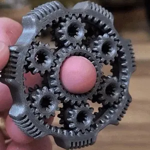 3D Print Gears Stress Relief Fidget Spinner for ADHD Autism Ideal for Anxiety Relief and Focus Enhancement Tool