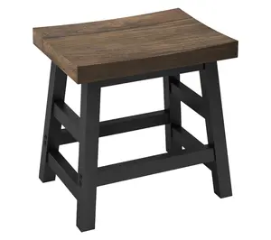 Alaterre Furniture Pomona Rustic Industrial Barstool