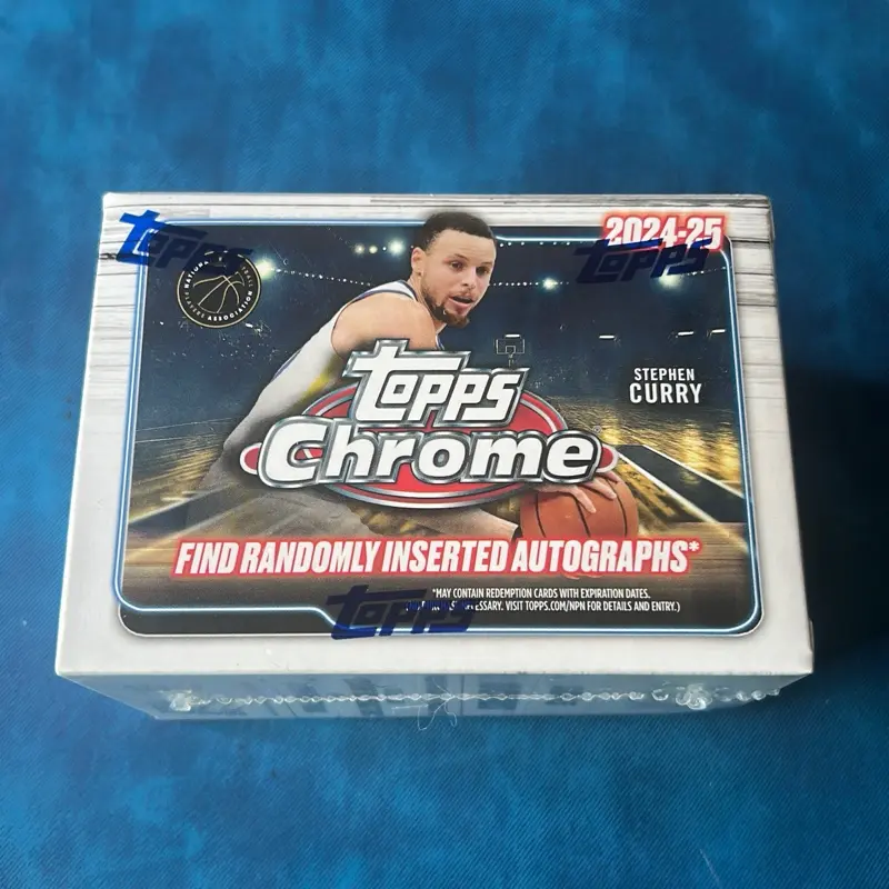 Sealed Topps Chrome 2024-25 Basketball Blaster Box