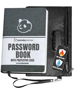 Never Forget a Password Again – Secure Password Organizer with Lock for Peace of Mind
