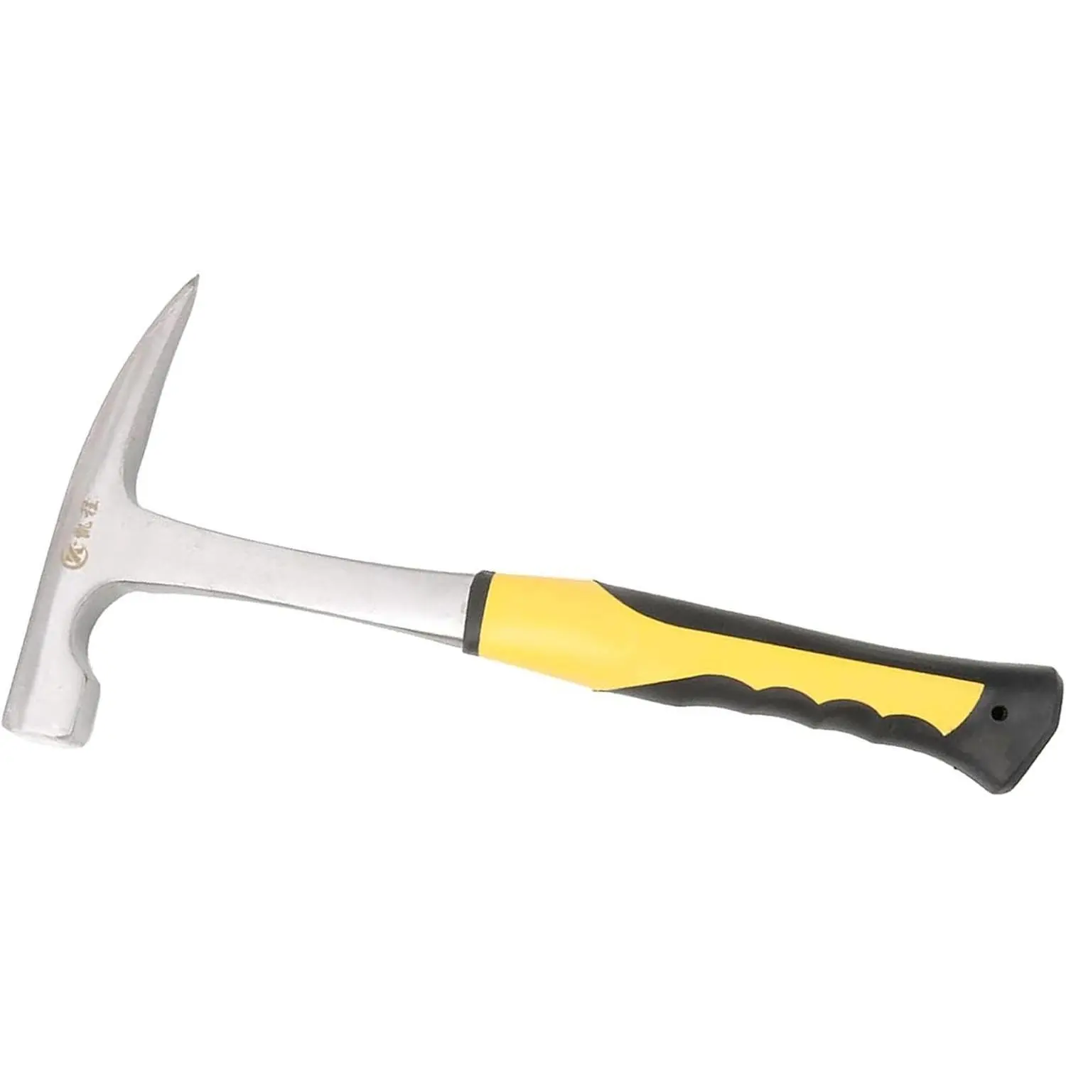 Geological Hammer with Shock Absorbing Handle, 31 Oz Big Pointed Tip Hammer with PU for Geological Exploration(point head)