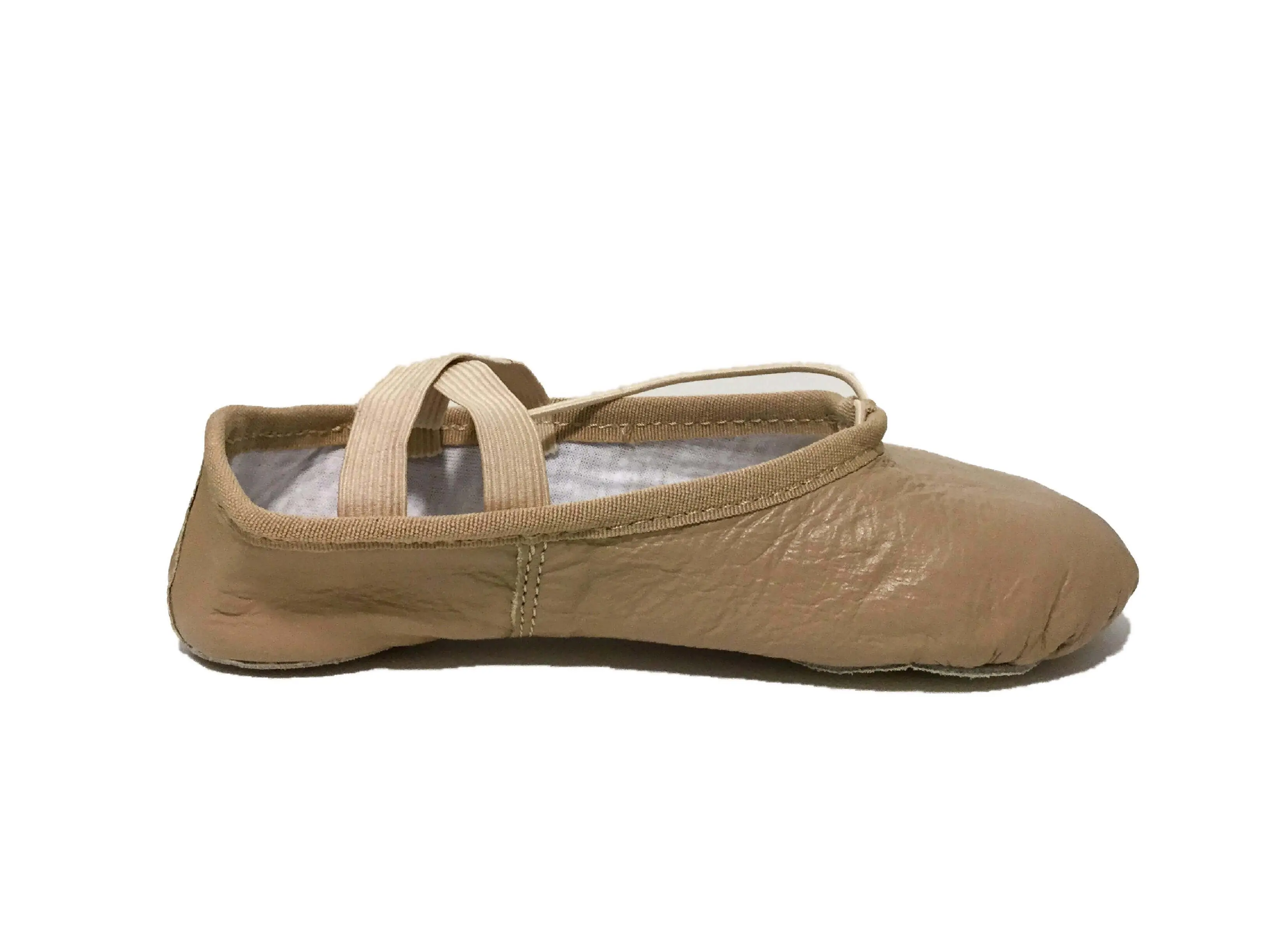 Split Sole Leather Ballet Shoe - Tenacious Tan - Aspire II Footwear Women